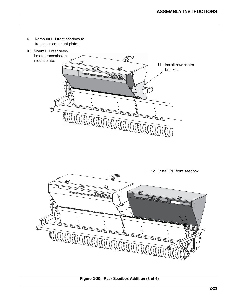 Landoll SL/SLB/SLP/SLPB/SLPB TURFMAKER III User Manual | Page 33 / 58