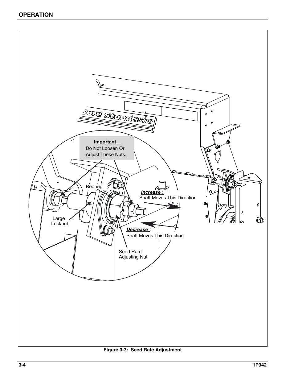 See figure 3-7 | Landoll SL 8, 10, 12 Turfmaker Seeder User Manual | Page 36 / 56