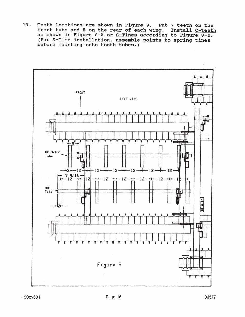 Landoll WLS360/WLS360-I Folding Pulvi-Mulcher User Manual | Page 19 / 48