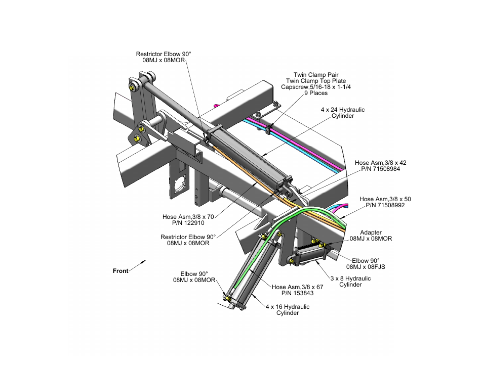 Sheet1, Drawing view1 | Landoll WLS360/WLS360-I Folding Pulvi-Mulcher User Manual | Page 23 / 48