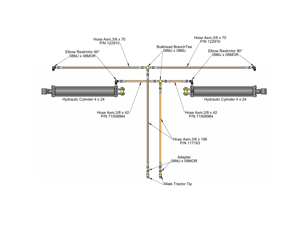 Sheet1, Drawing view1 | Landoll WLS360/WLS360-I Folding Pulvi-Mulcher User Manual | Page 26 / 48