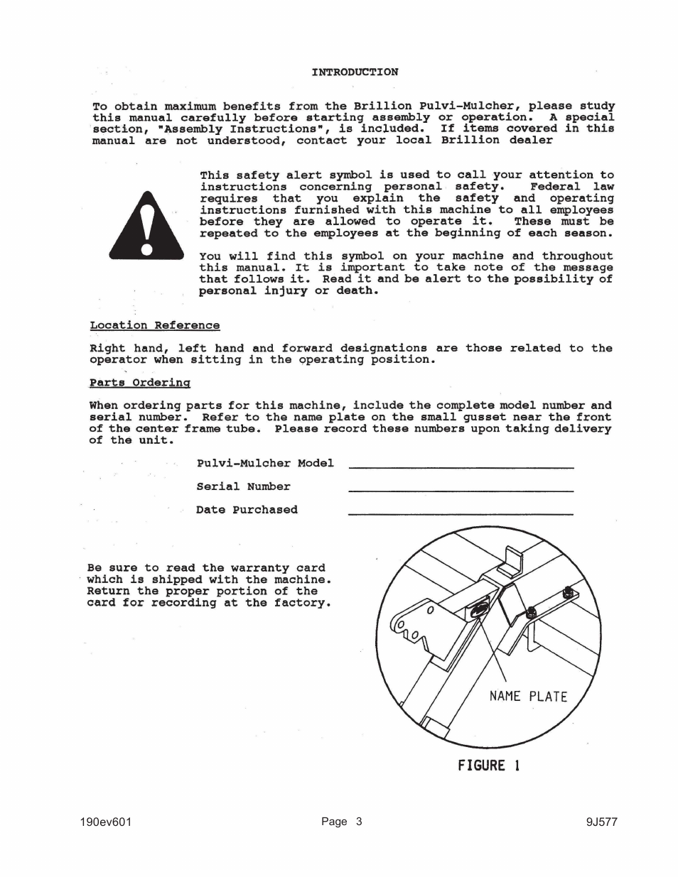 Landoll WLS360/WLS360-I Folding Pulvi-Mulcher User Manual | Page 4 / 48