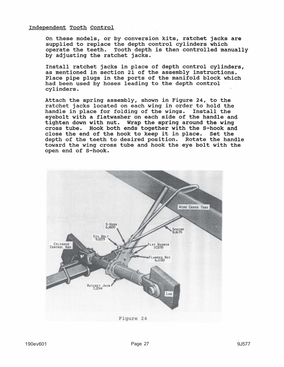 Landoll WLS360/WLS360-I Folding Pulvi-Mulcher User Manual | Page 40 / 48