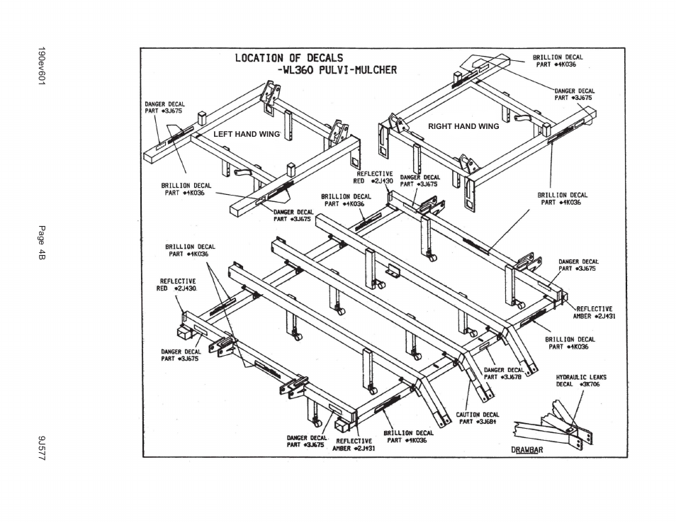 Landoll WLS360/WLS360-I Folding Pulvi-Mulcher User Manual | Page 7 / 48