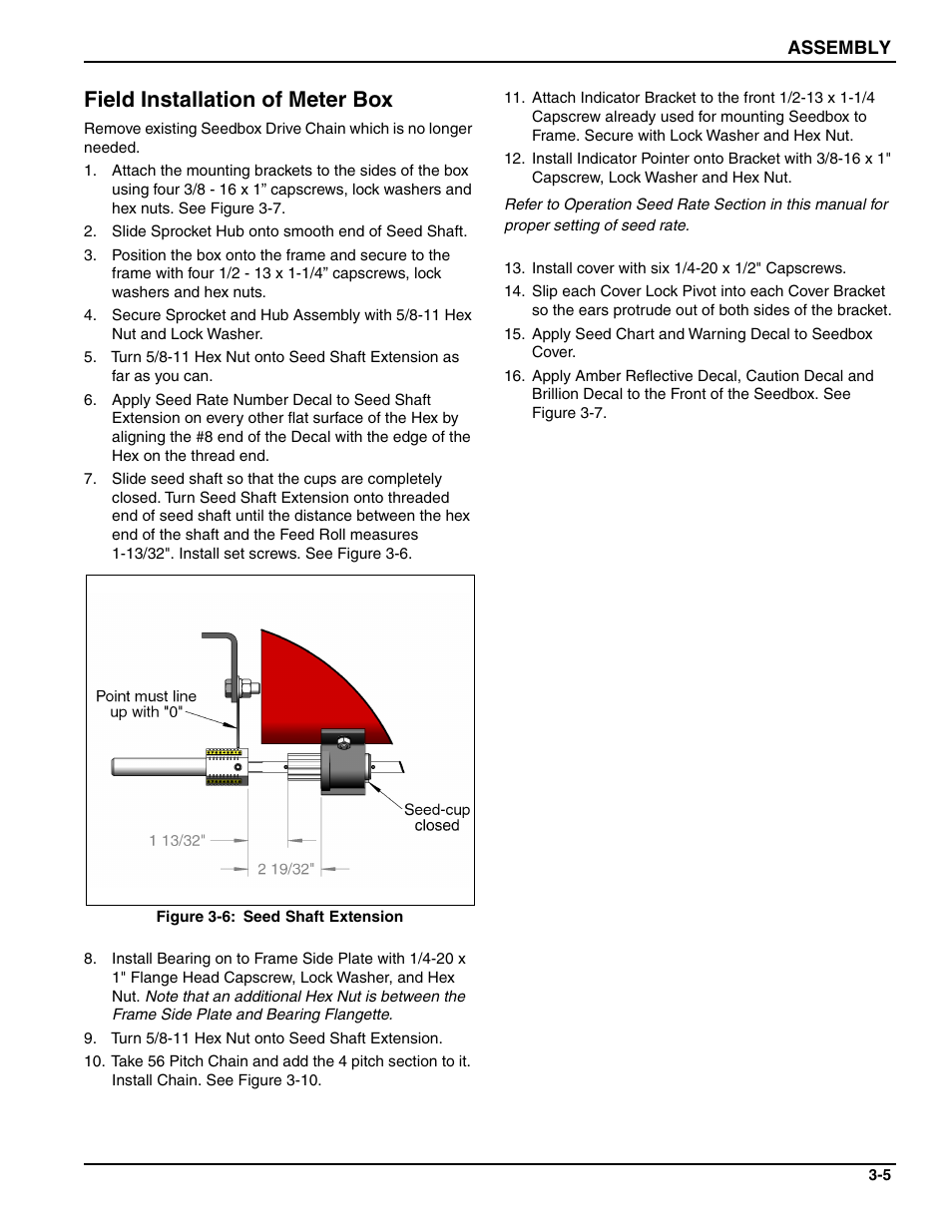Field installation of meter box | Landoll FPSBT-6 Food Plot Seeder User Manual | Page 25 / 42