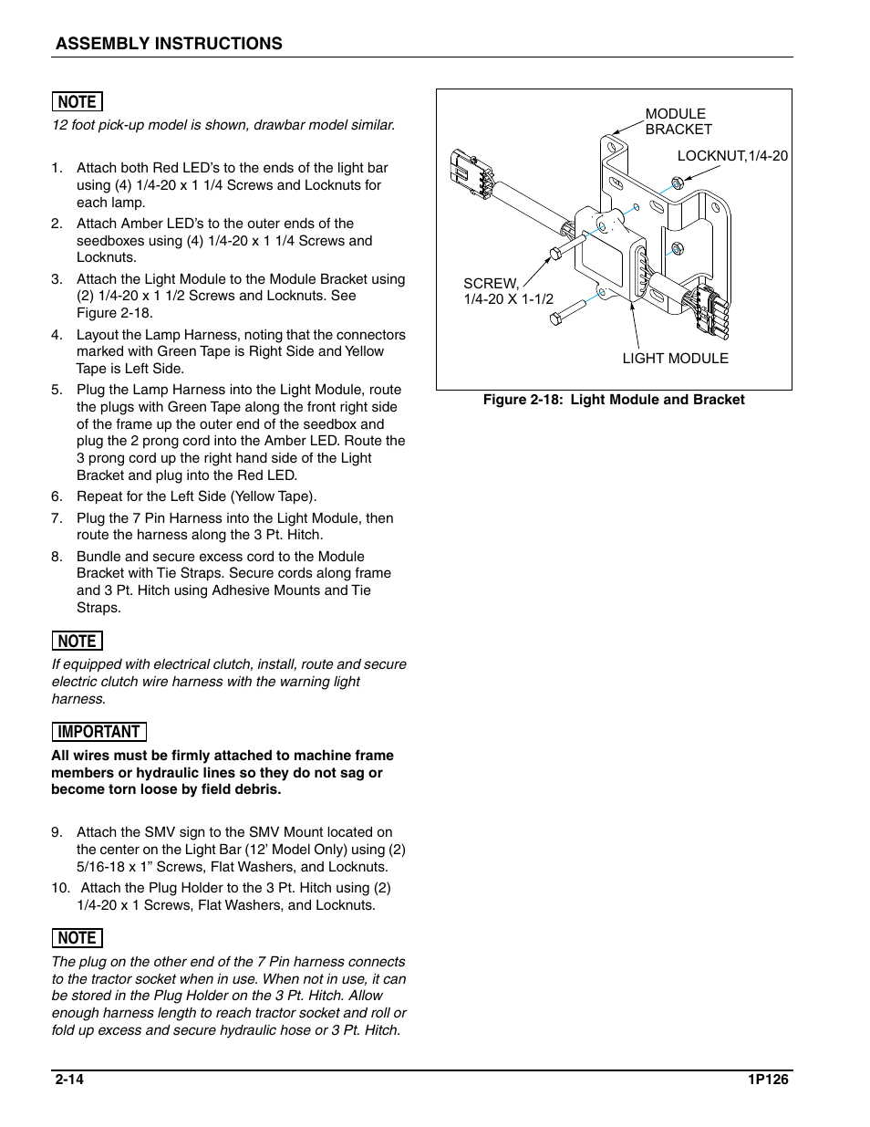 Landoll SSP2101 High Capacity Sure Stand Seeder User Manual | Page 24 / 54