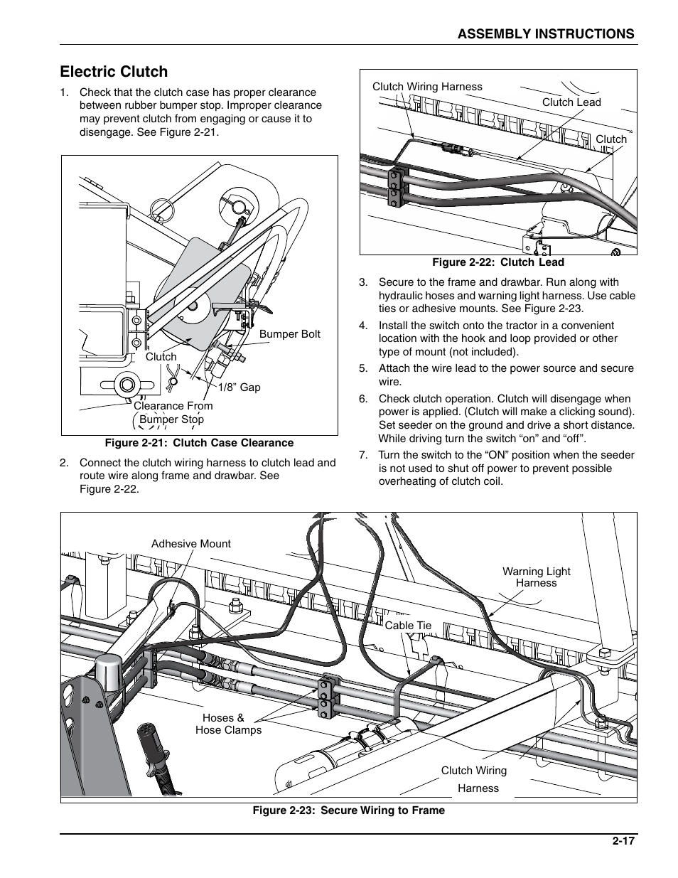 Electric clutch | Landoll SSP2101 High Capacity Sure Stand Seeder User Manual | Page 27 / 54