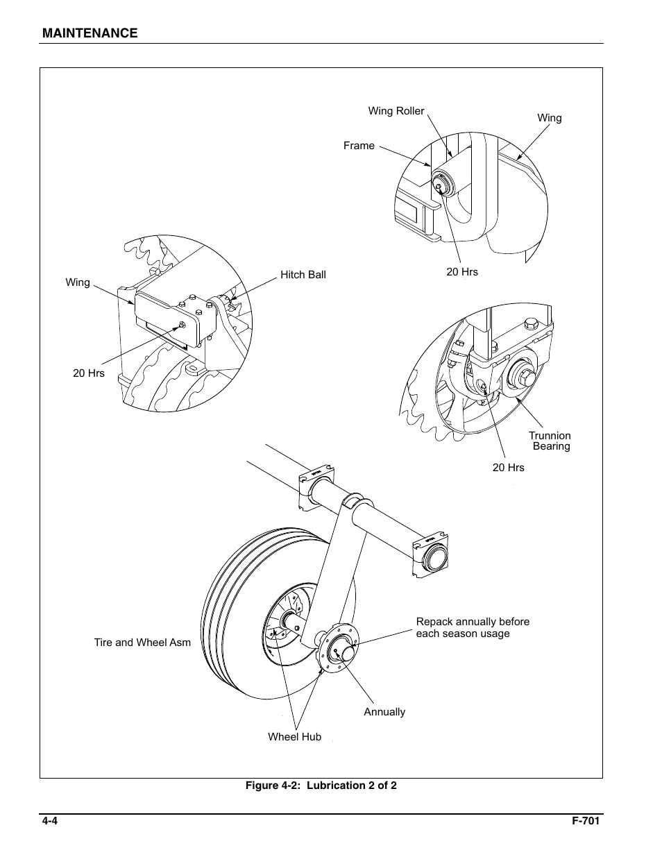Landoll WFPC22-36 Wing Float Pulverizer User Manual | Page 46 / 54
