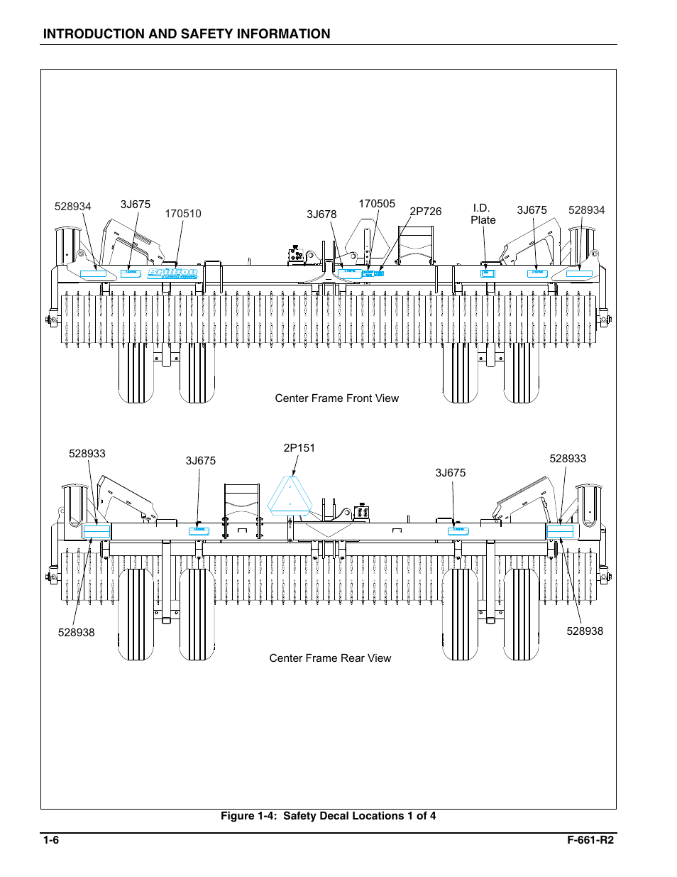 Landoll WFPC38-52 Wing Float Pulverizer User Manual | Page 10 / 58