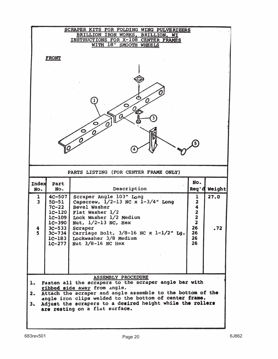 Landoll XO108/XO108-1 X-Fold Pulverizer User Manual | Page 32 / 40