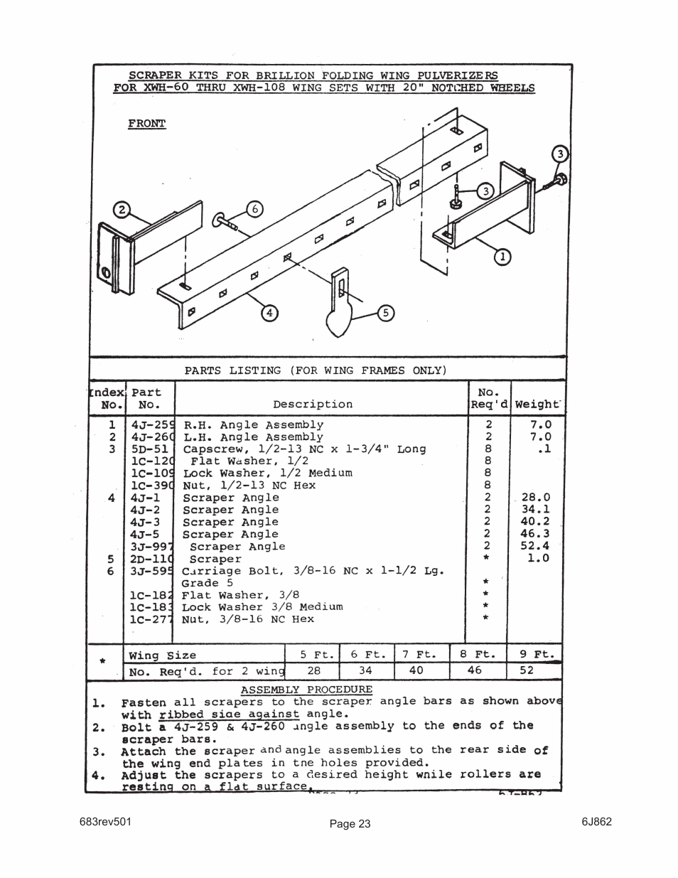 Landoll XO108/XO108-1 X-Fold Pulverizer User Manual | Page 35 / 40