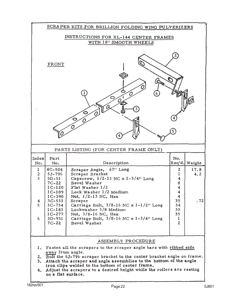 Landoll XL144/XLC144/XLD144/XLH144/XLO144 X-Fold Pulverizer User Manual | Page 39 / 46