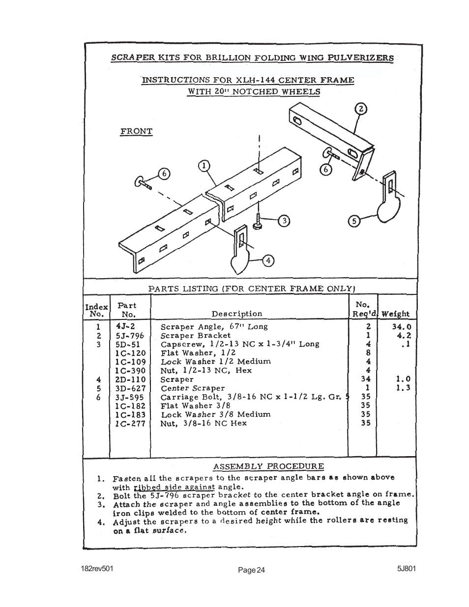 Landoll XL144/XLC144/XLD144/XLH144/XLO144 X-Fold Pulverizer User Manual | Page 41 / 46