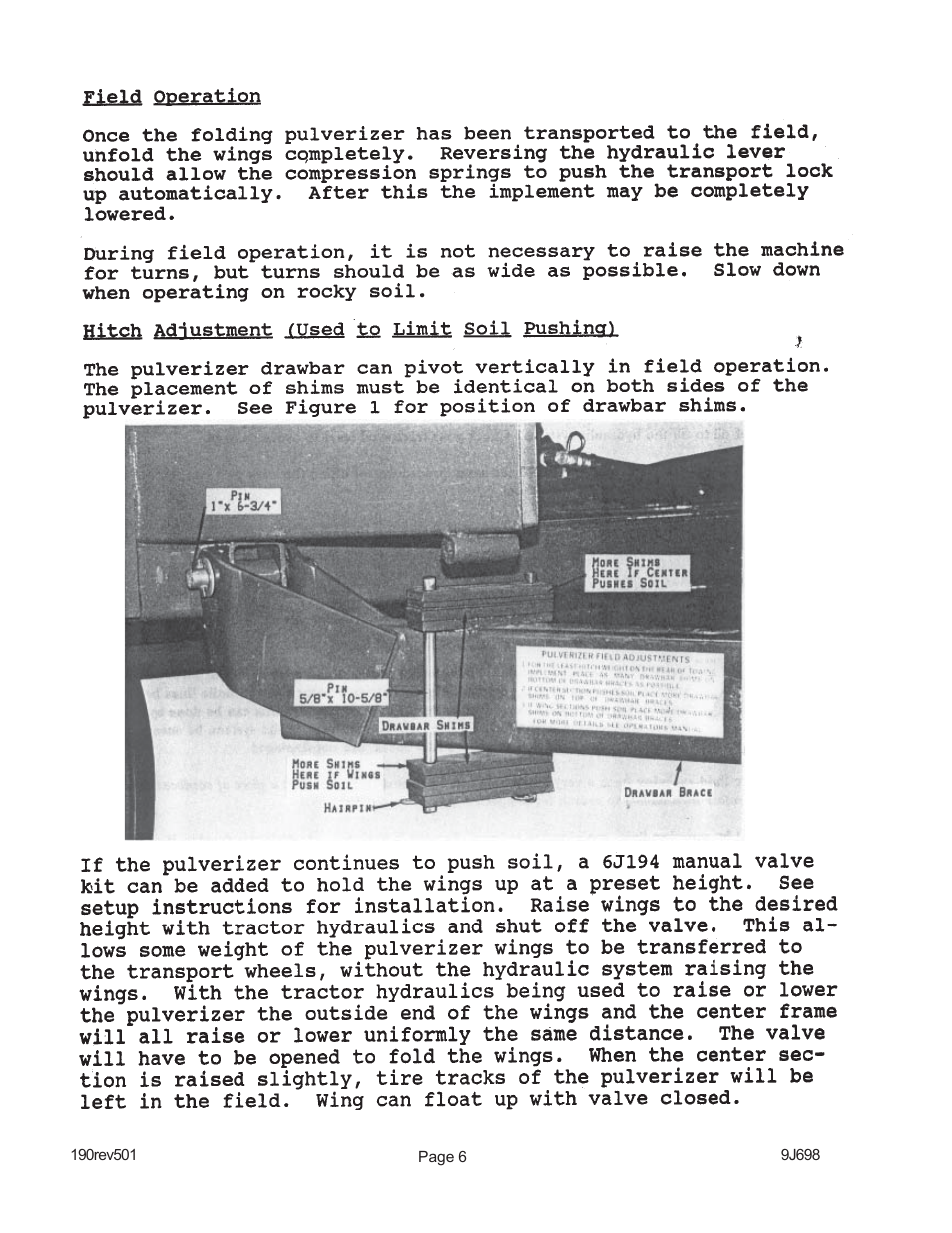 Landoll XXLO184 X-Fold Pulverizer User Manual | Page 10 / 38