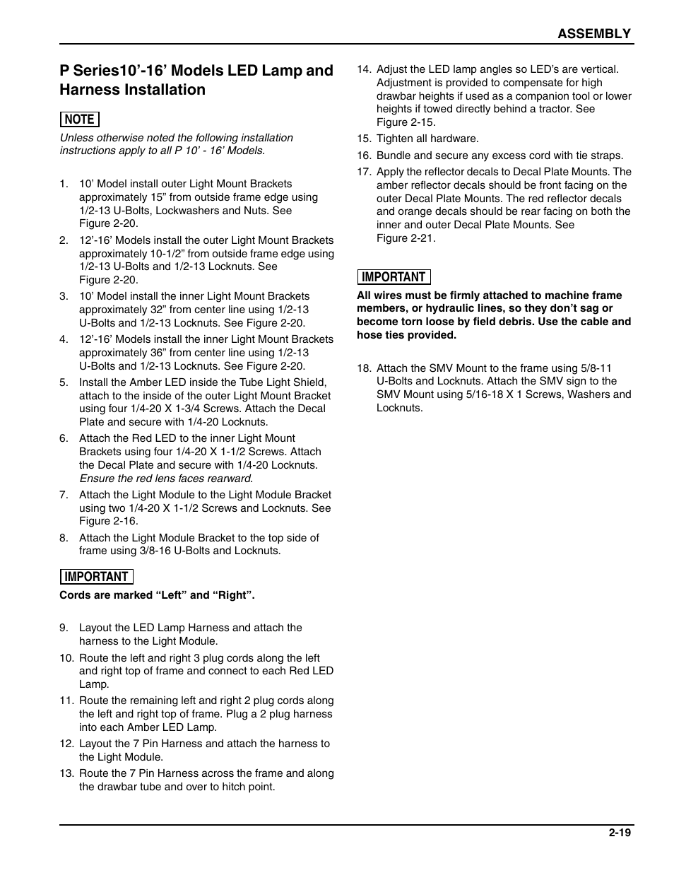 Landoll PT Series 10 through 20 Transport Pulverizer User Manual | Page 29 / 50