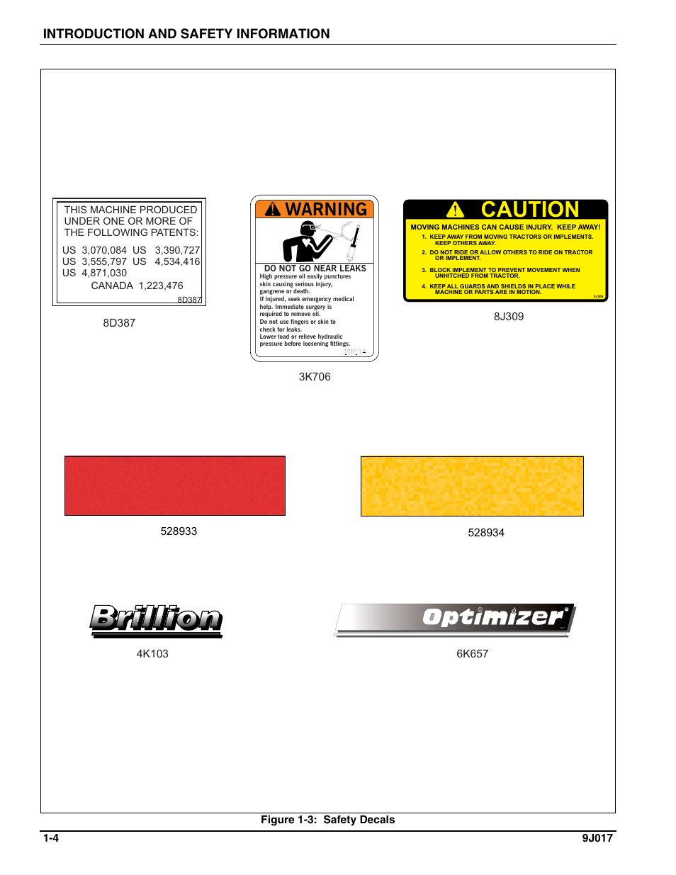 Caution, Warning, Introduction and safety information | Landoll PT Series 10 through 20 Transport Pulverizer User Manual | Page 8 / 50
