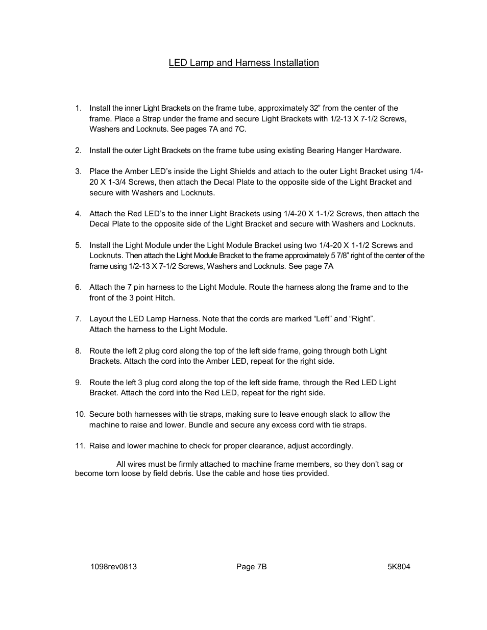 Landoll PPO Series 10 through 20 Pick-up Pulverizer User Manual | Page 11 / 42