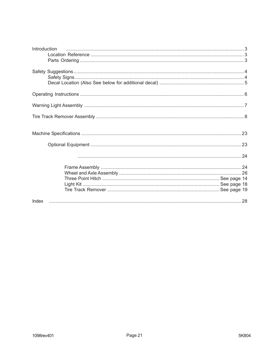 Landoll PPO Series 10 through 20 Pick-up Pulverizer User Manual | Page 30 / 42