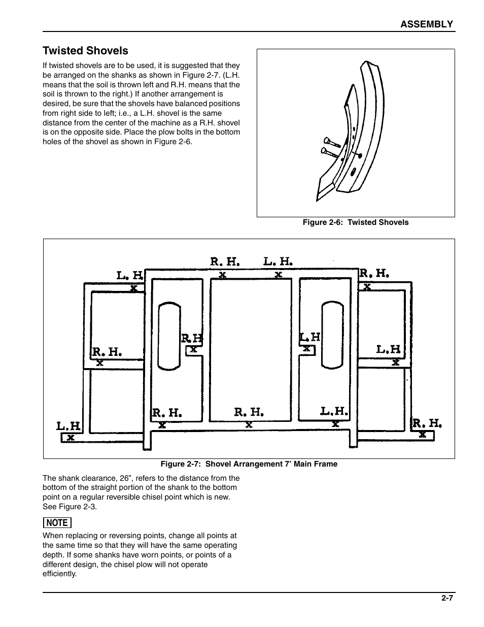 Twisted shovels | Landoll CPP7-03 through CPP12-03 Chisel Plow User Manual | Page 15 / 30