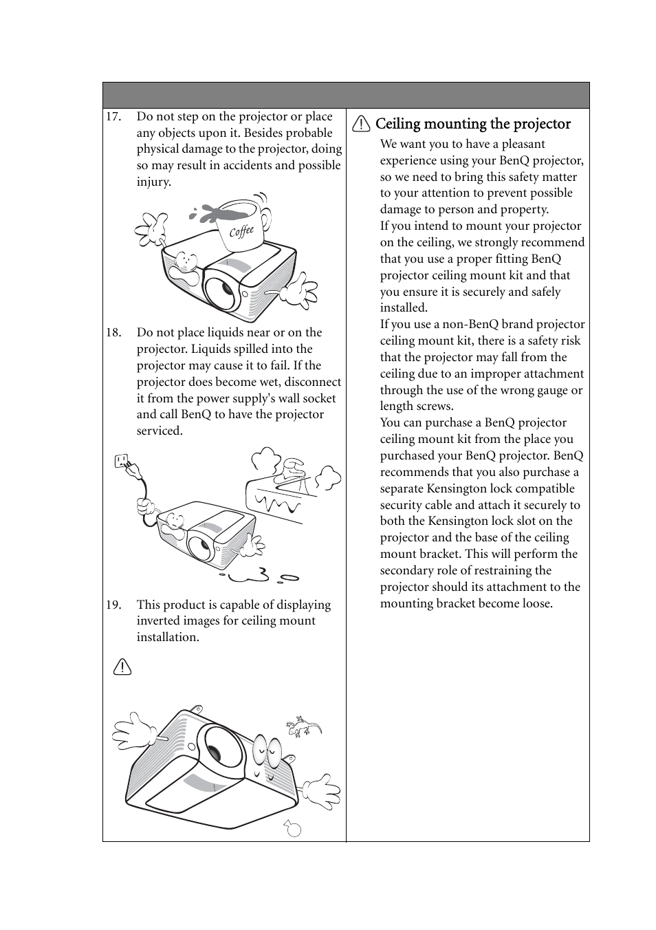 BenQ MP522 User Manual | Page 6 / 59