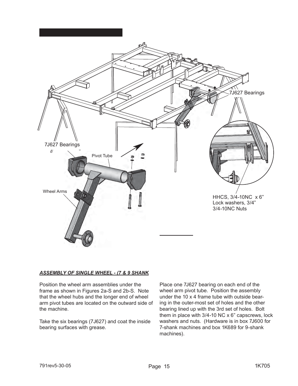 Landoll HSB 71-1 through 131-1 SOIL BUILDER Coulter Chisel - Extended Frame User Manual | Page 17 / 42