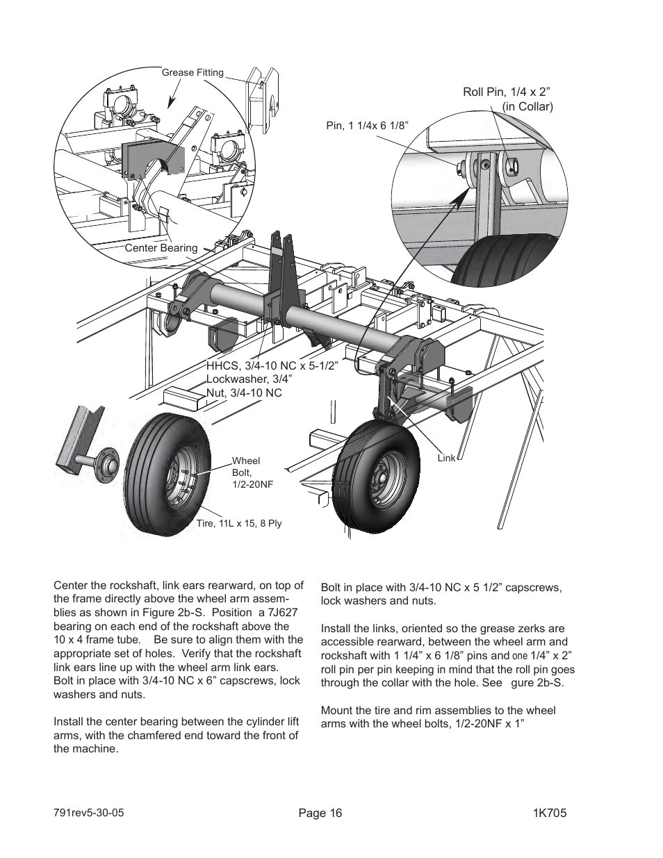 Landoll HSB 71-1 through 131-1 SOIL BUILDER Coulter Chisel - Extended Frame User Manual | Page 18 / 42