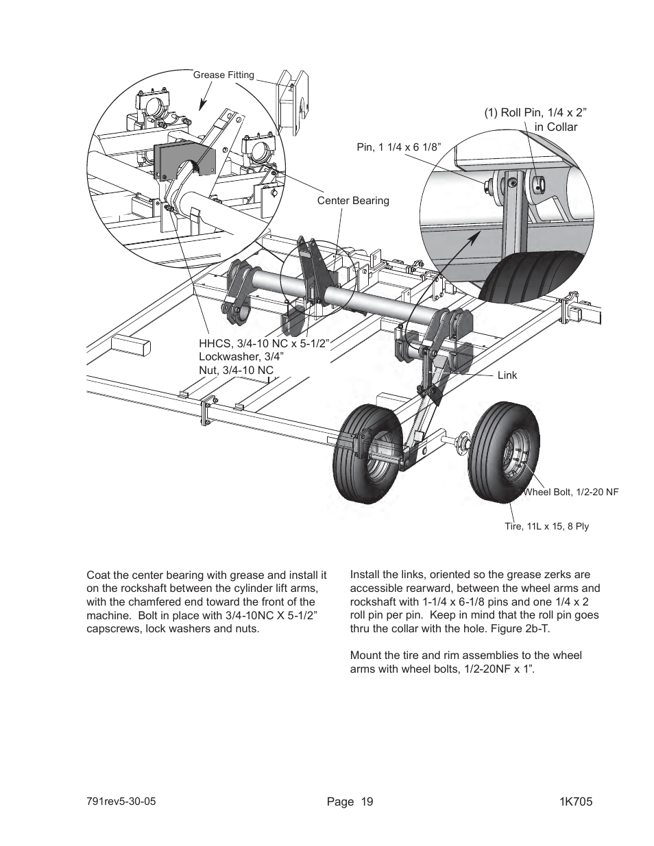 Landoll HSB 71-1 through 131-1 SOIL BUILDER Coulter Chisel - Extended Frame User Manual | Page 21 / 42