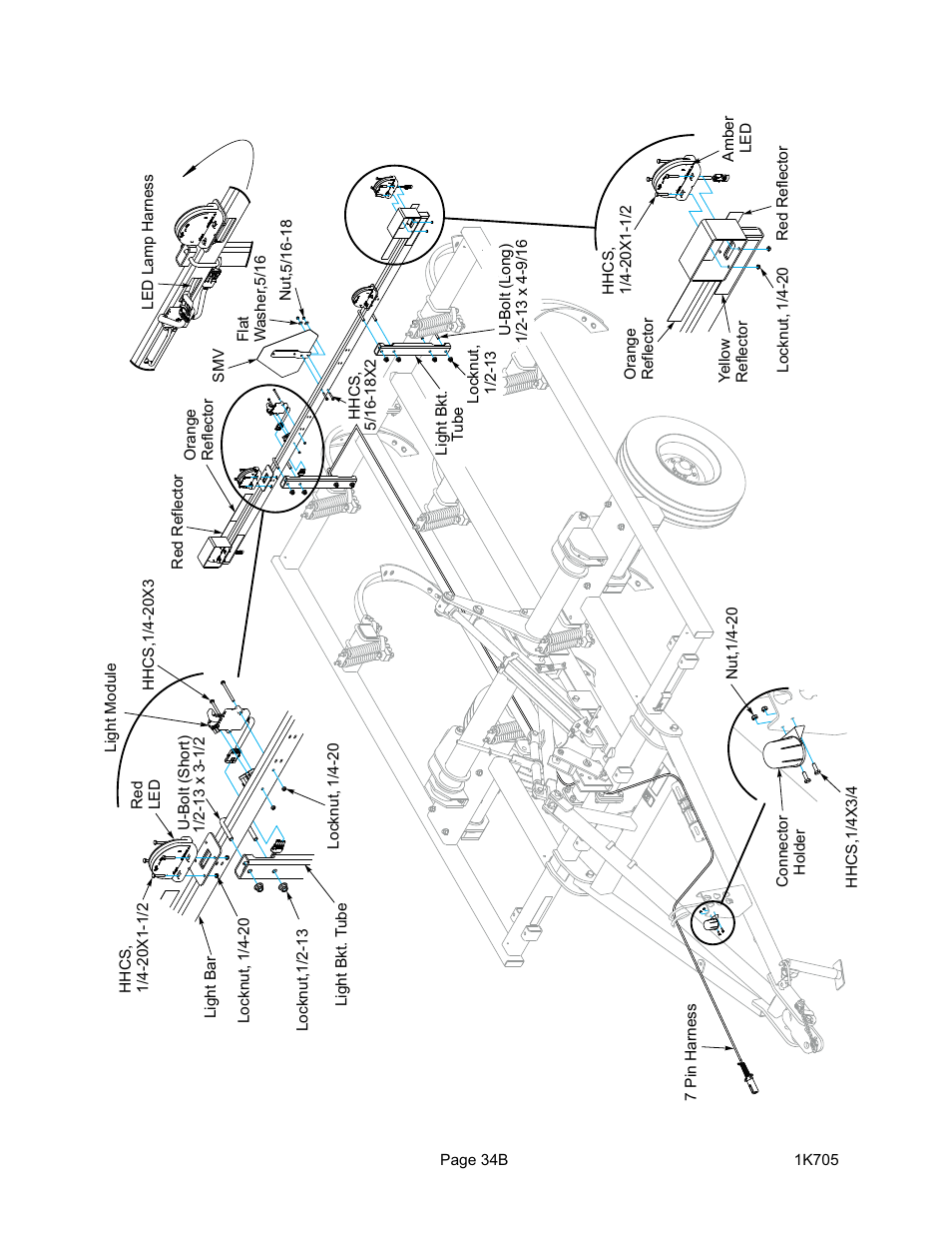 Landoll HSB 71-1 through 131-1 SOIL BUILDER Coulter Chisel - Extended Frame User Manual | Page 38 / 42