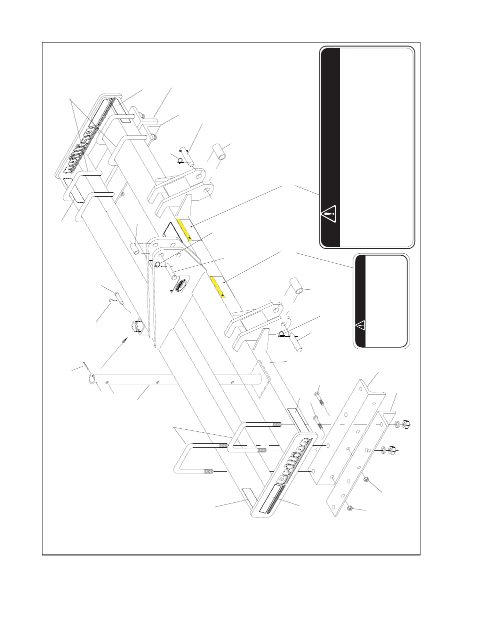 Caution | Landoll SCPH-33 Subsoil Chisel Plow User Manual | Page 12 / 18