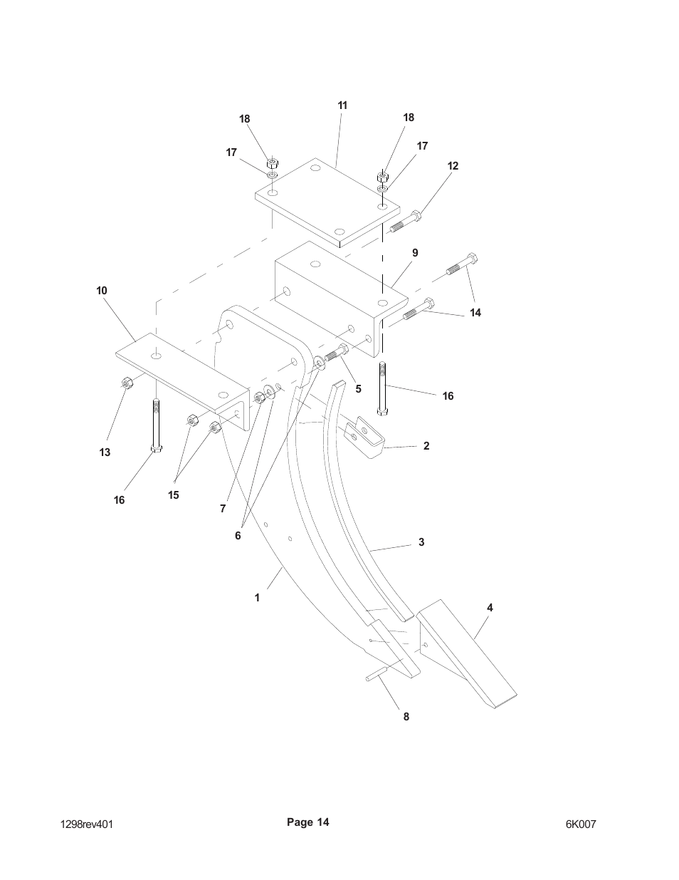 Landoll SCP-2 Subsoil Chisel Plow User Manual | Page 16 / 20