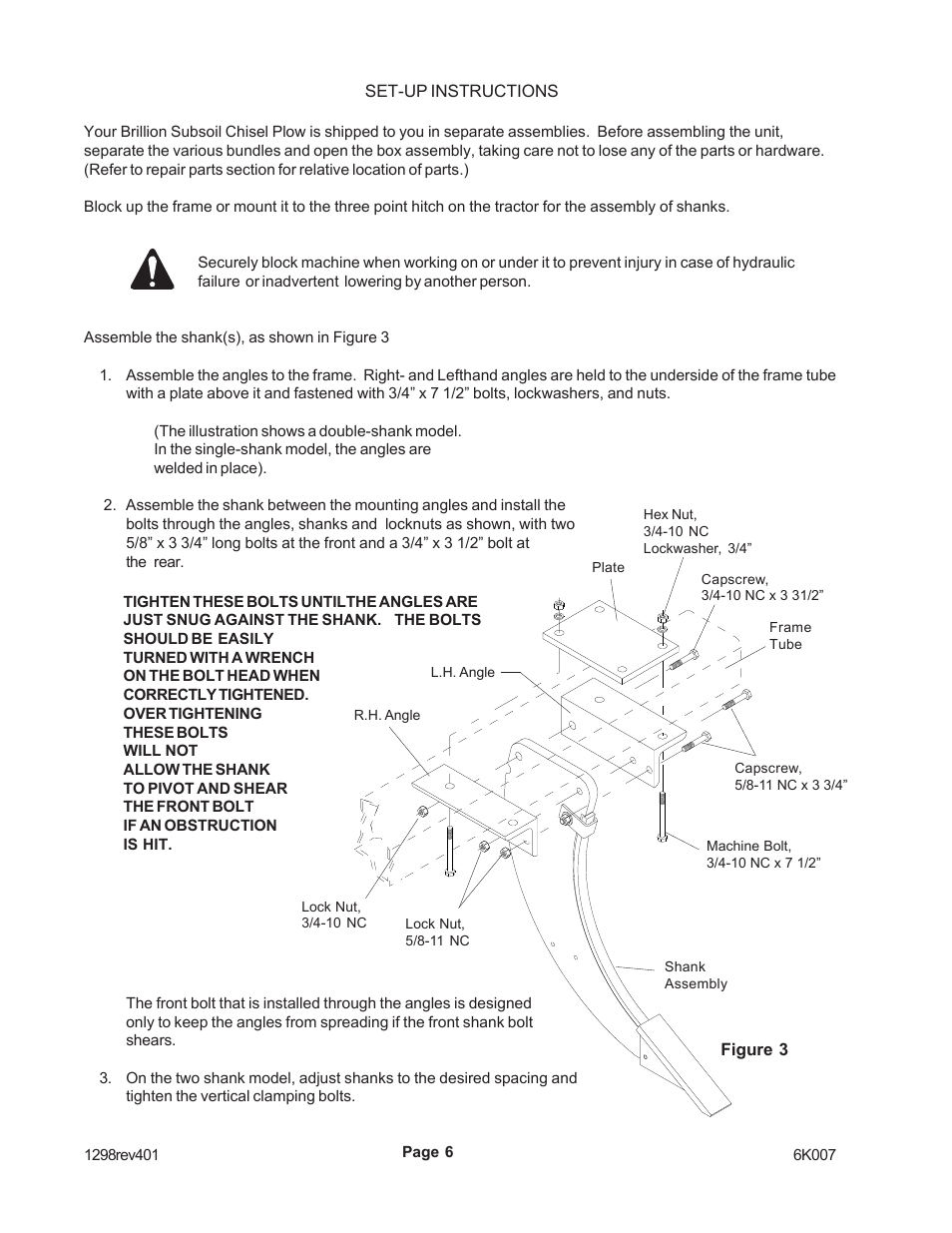 Landoll SCP-2 Subsoil Chisel Plow User Manual | Page 8 / 20