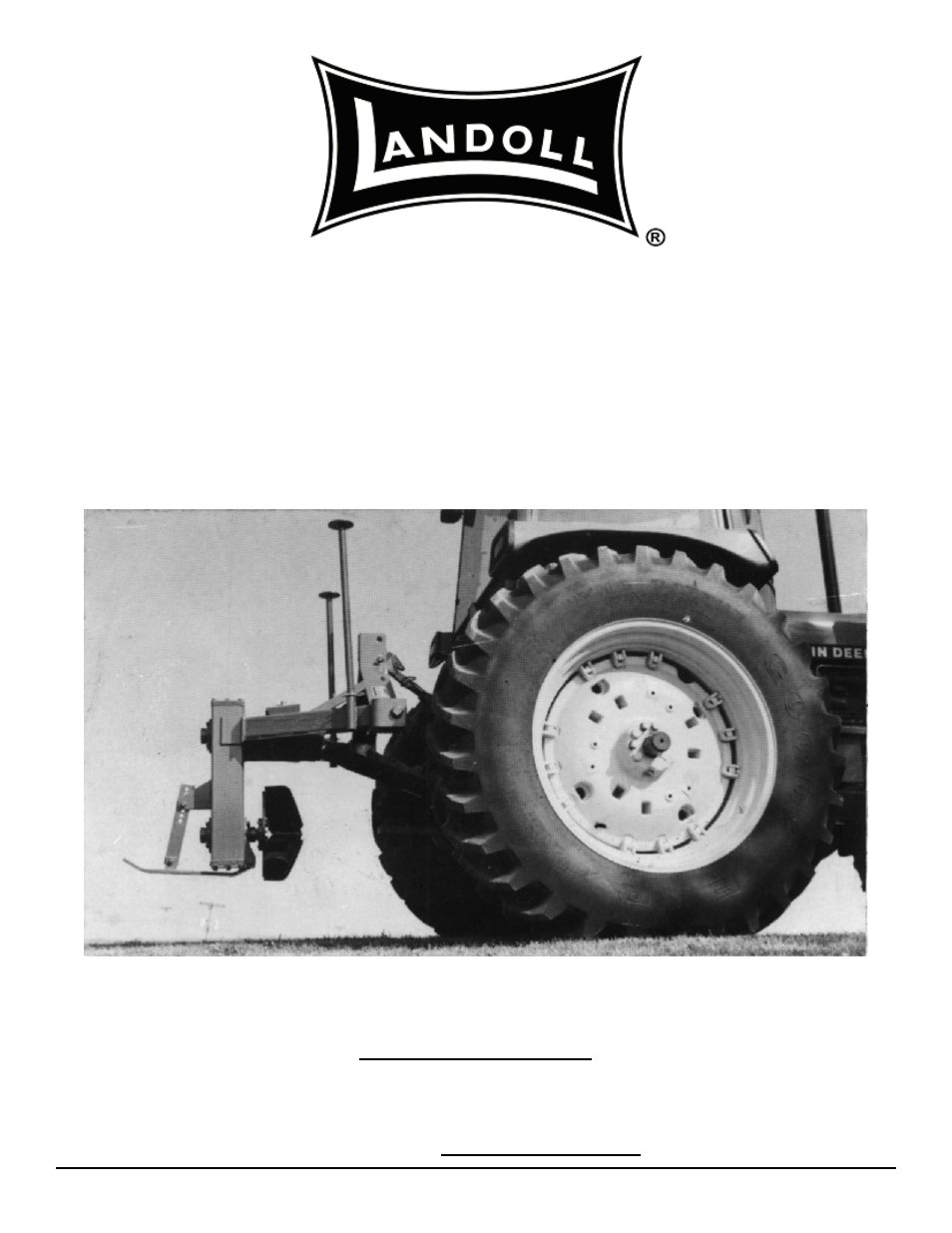 Landoll D10P Power Ditcher User Manual | 24 pages