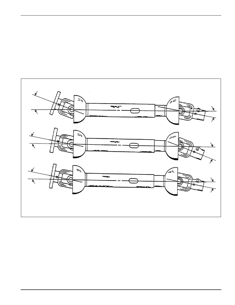 Figure 4-3: d5p/d10p attachment to tractor | Landoll D10P Power Ditcher User Manual | Page 19 / 24