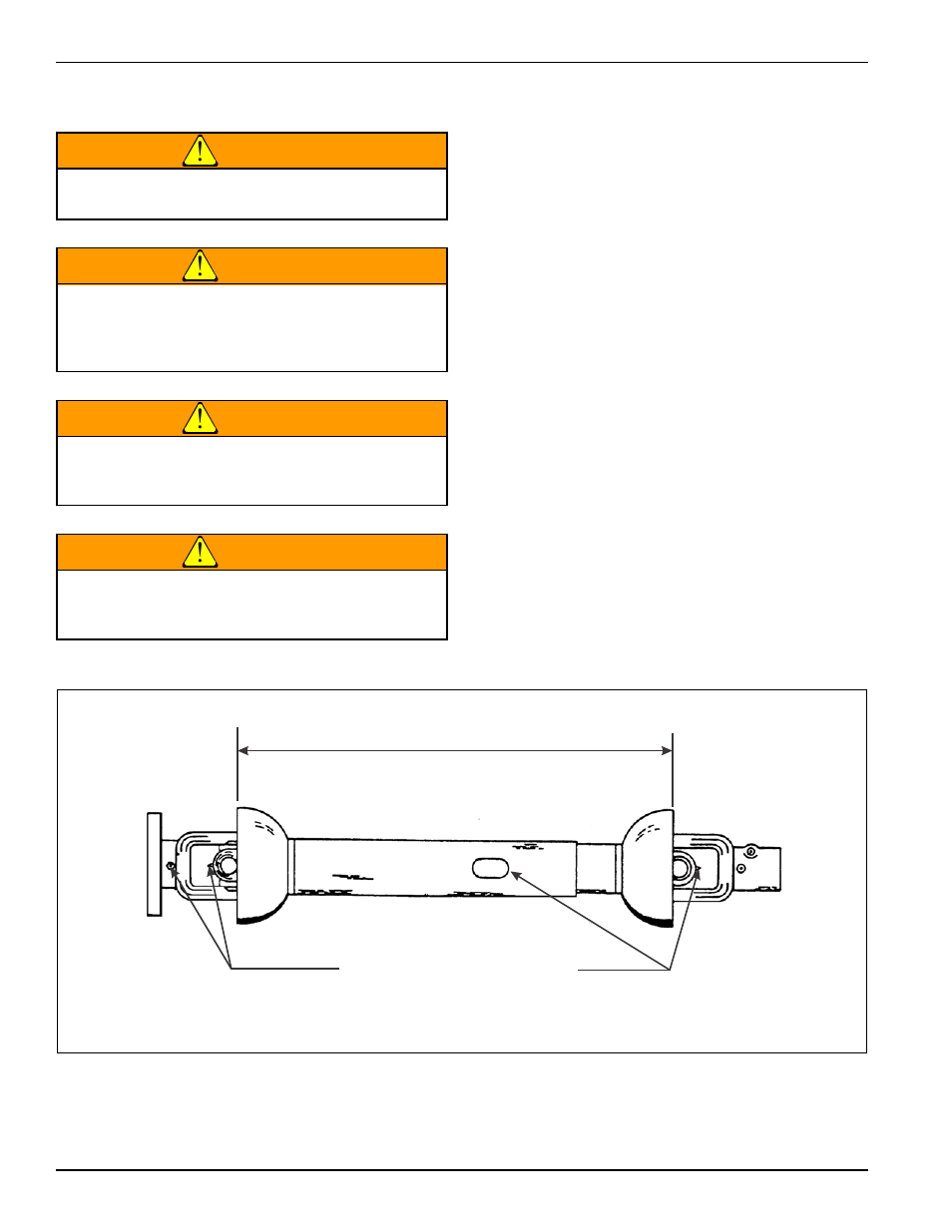 Lubrication, Figure 4-6: drive shaft lubrication | Landoll D4P Power Ditcher User Manual | Page 20 / 24