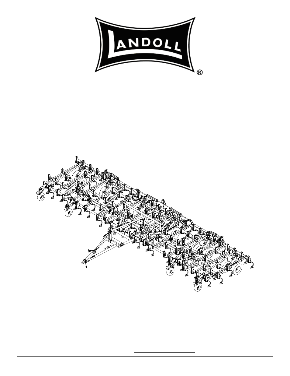 Landoll 9650 Field Cultivator User Manual | 88 pages