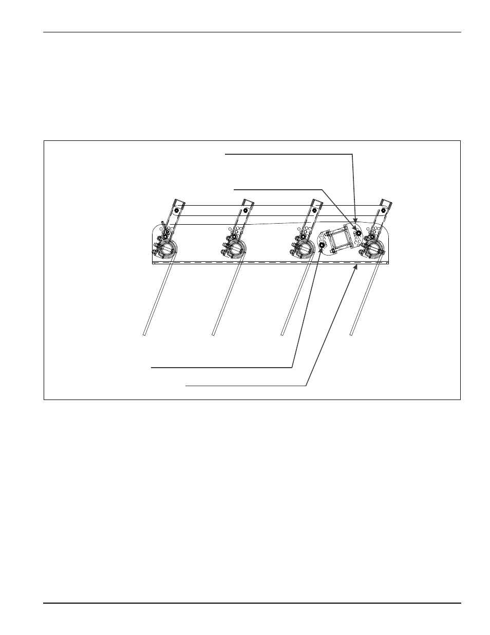 4 row coil tine harrow installation, Figure 3-15: angle adjustment plate installation | Landoll 9650 Field Cultivator User Manual | Page 59 / 88