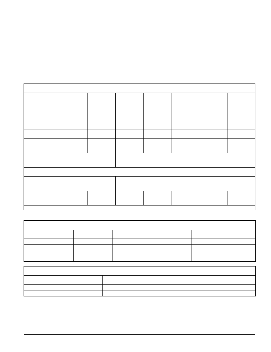 Standard specifications, Chapter 2 | Landoll 9630 Field Cultivator User Manual | Page 7 / 134