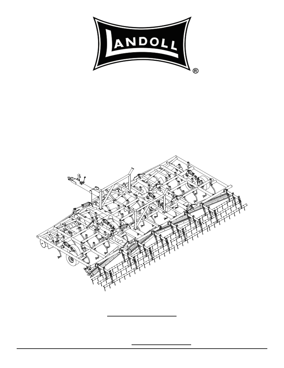 Landoll 876 Series Wing Tilloll User Manual | 60 pages