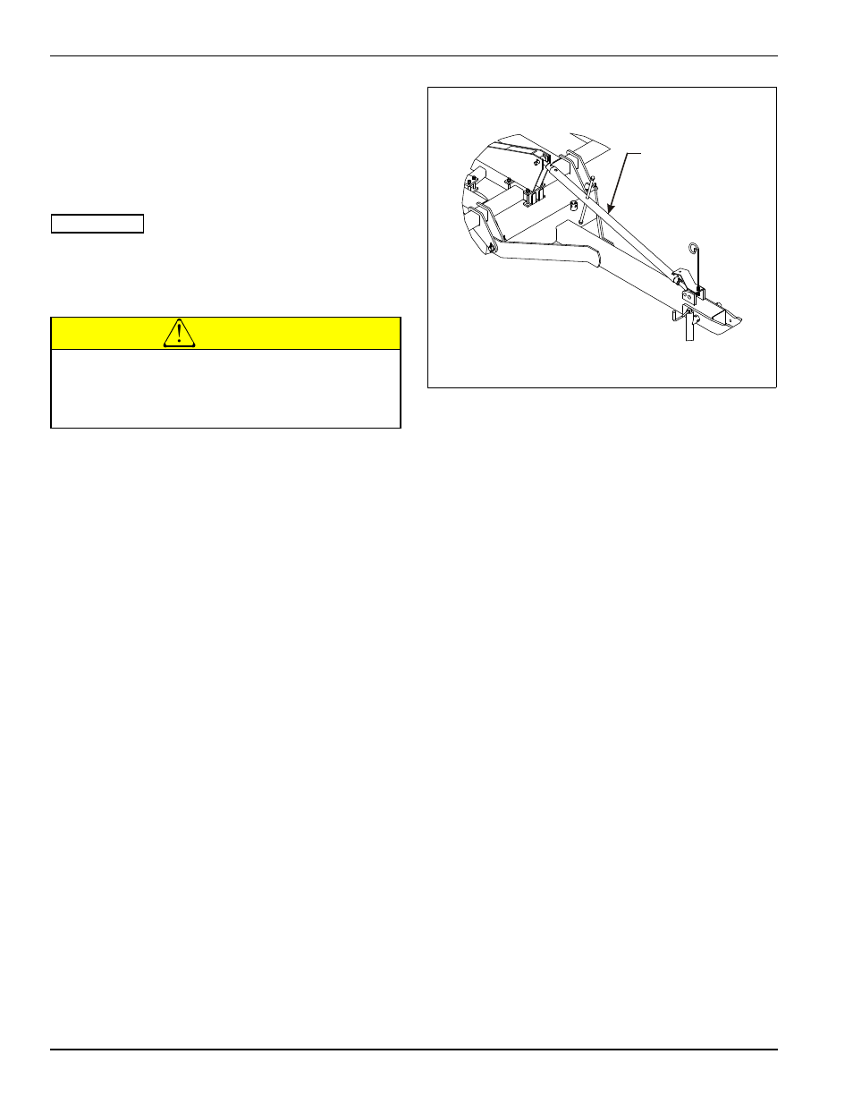 Field operation, Figure 4-3: adjusting unit working depth, Caution | Landoll 876 Series Wing Tilloll User Manual | Page 48 / 60