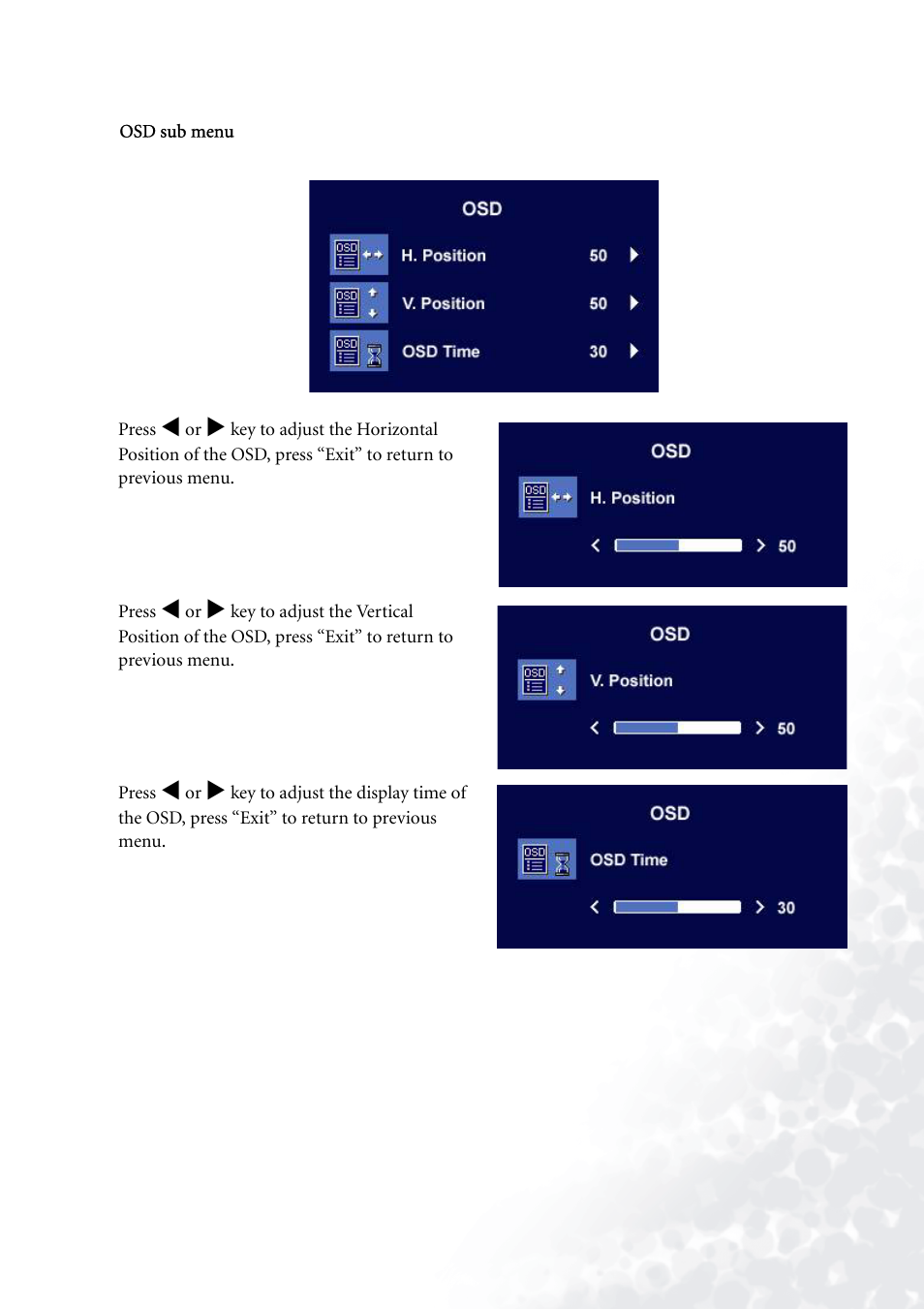 BenQ FP71G+ User Manual | Page 24 / 32