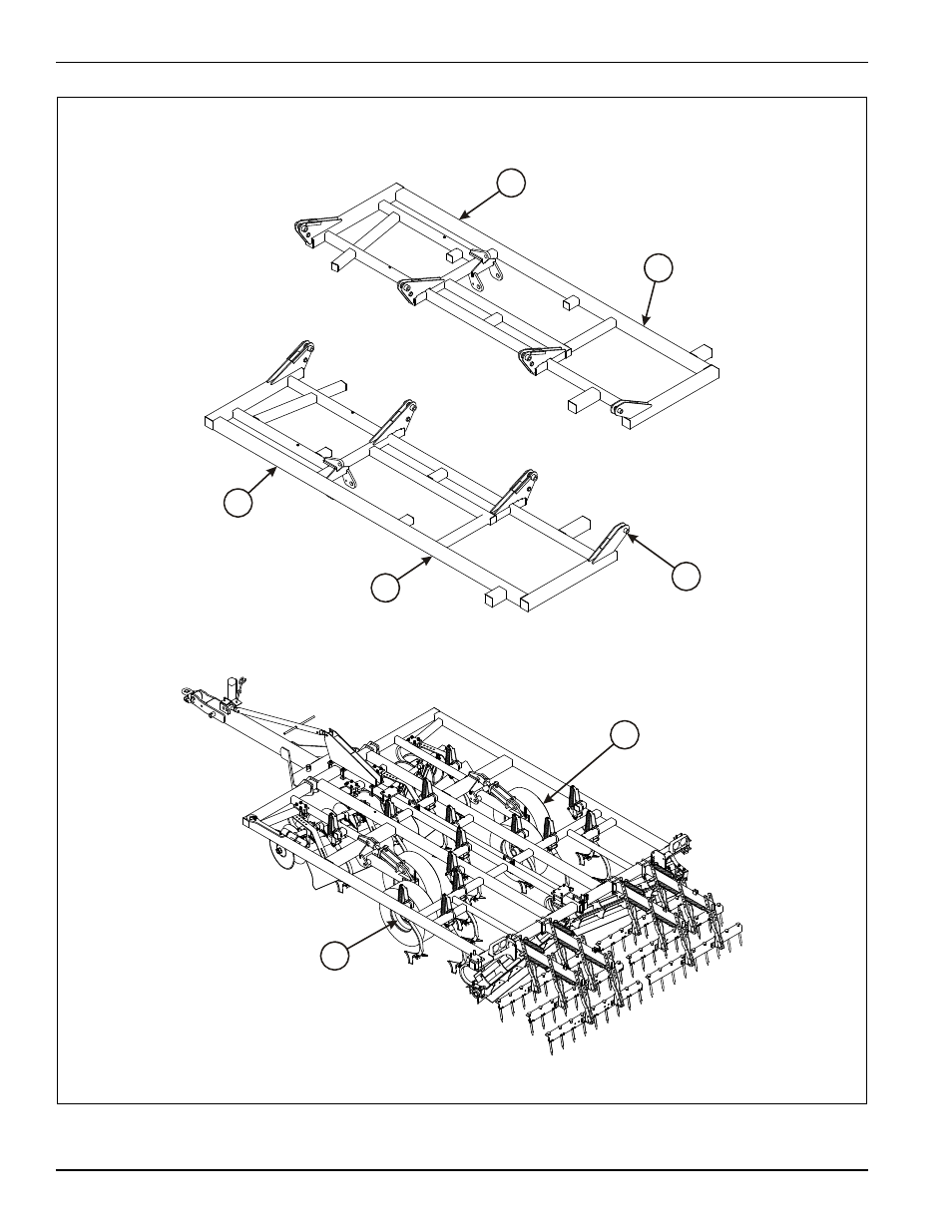 Figure 3-19: decal installation (2 of 2) | Landoll 875 Series Tilloll User Manual | Page 46 / 64