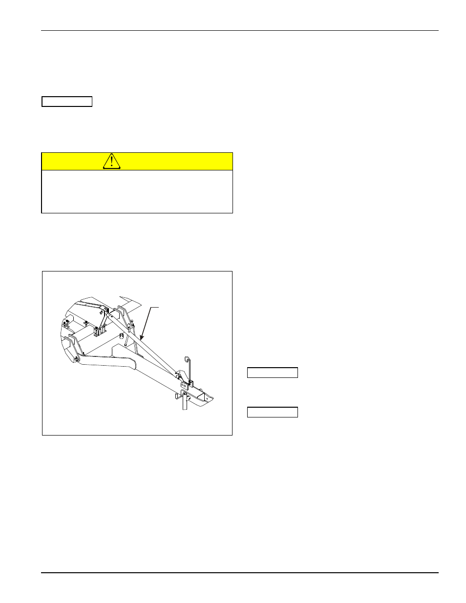 Field operation, Figure 4-4: adjusting unit working depth, Disc gang scraper adjustment | Caution | Landoll 875 Series Tilloll User Manual | Page 53 / 64