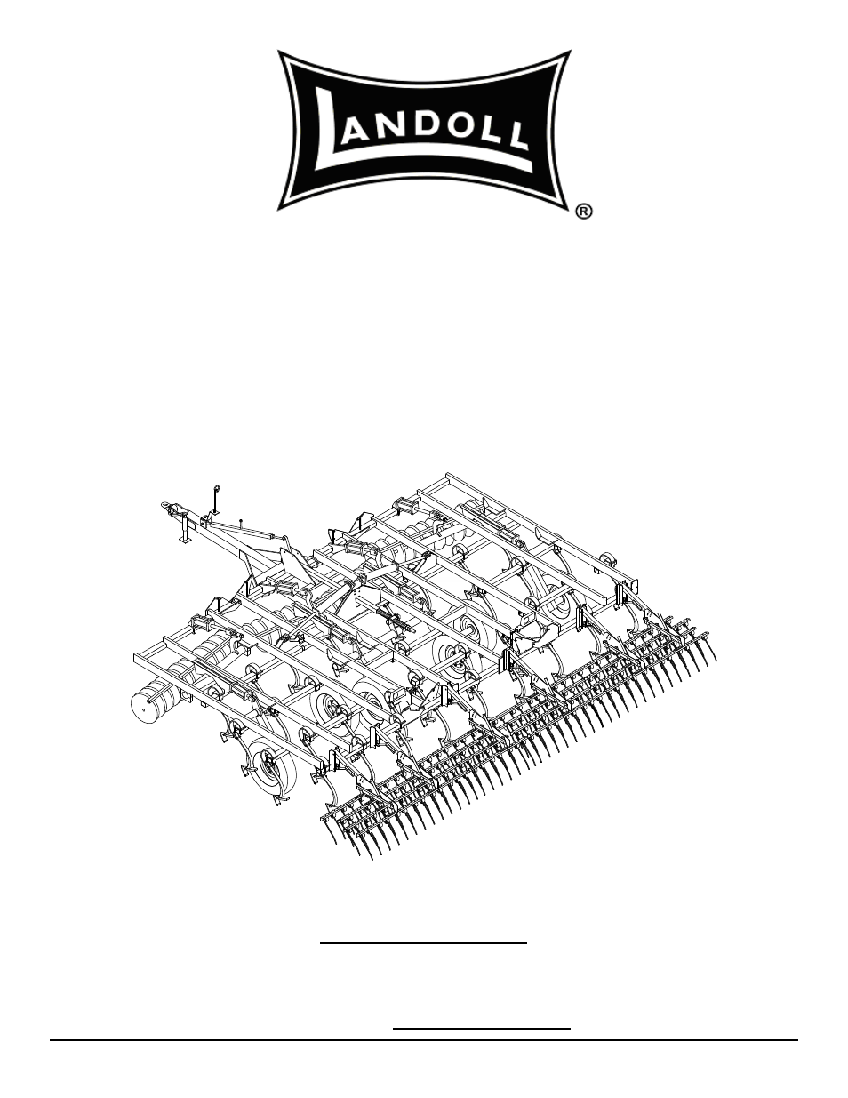 Landoll 855 Series Finisholl User Manual | 92 pages