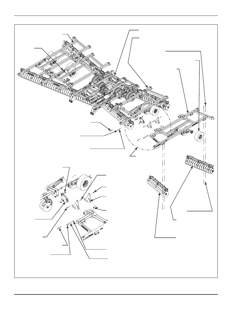 Figure 3-5: outer wing frame installation | Landoll 7450 VT Plus User Manual | Page 24 / 82