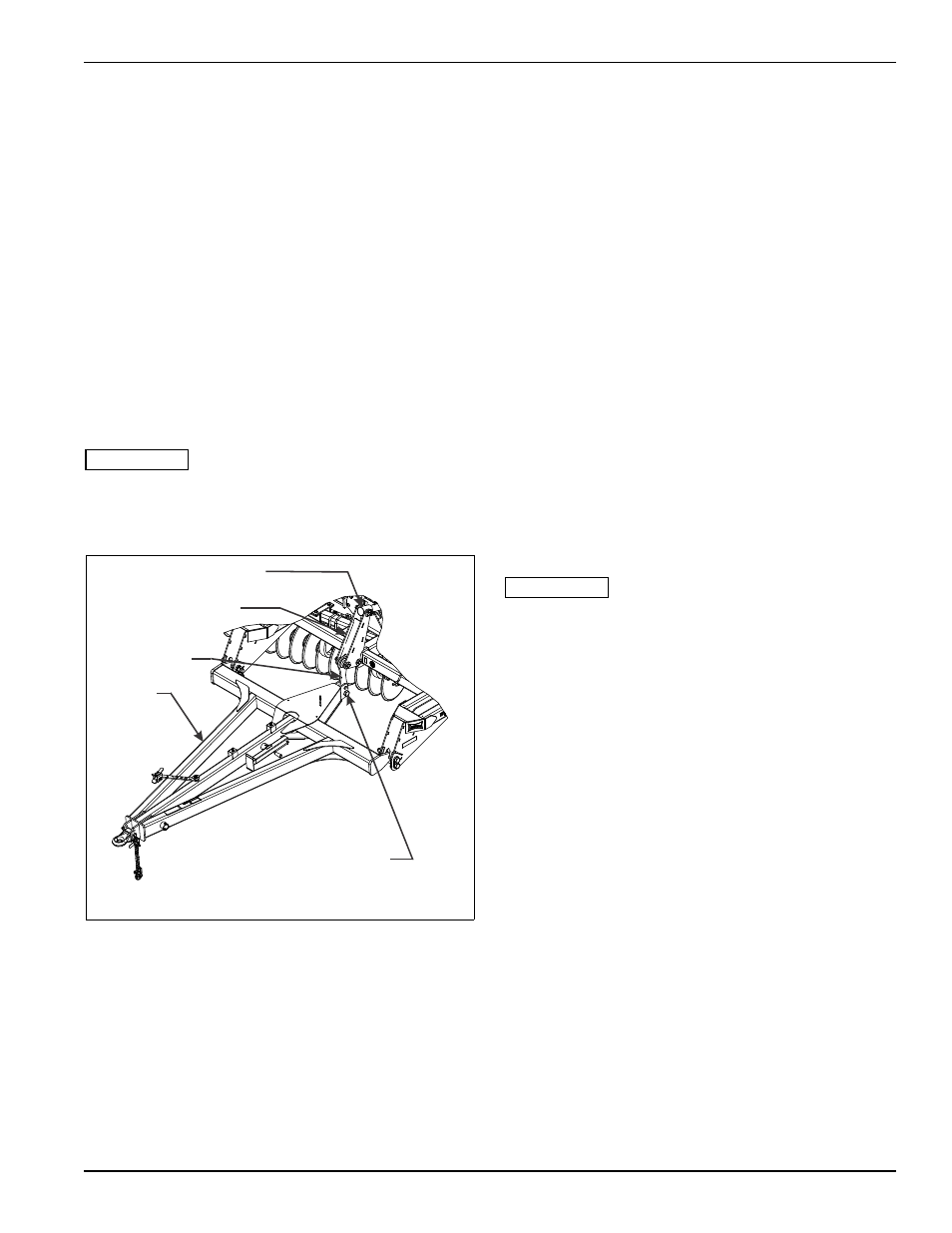 Hitch adjustment, Figure 4-14: hitch adjustment | Landoll 7450 VT Plus User Manual | Page 63 / 82