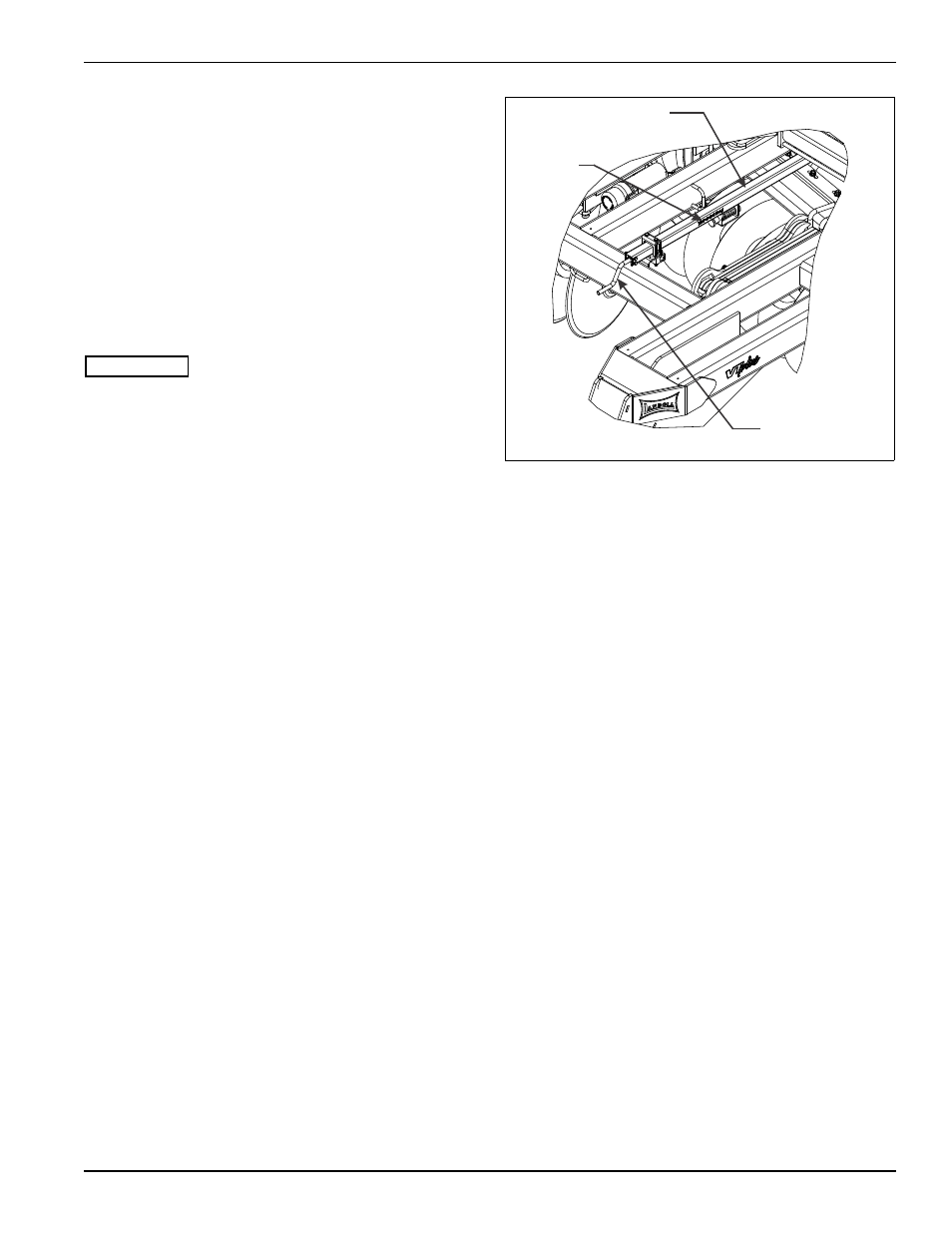 Depth stop adjustment (manual), Figure 4-18: depth stop adjustment (manual) | Landoll 7450 VT Plus User Manual | Page 67 / 82