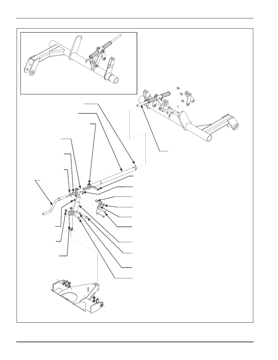 Figure 3-3: manual leveler installation | Landoll 7431 VT Plus User Manual | Page 30 / 98