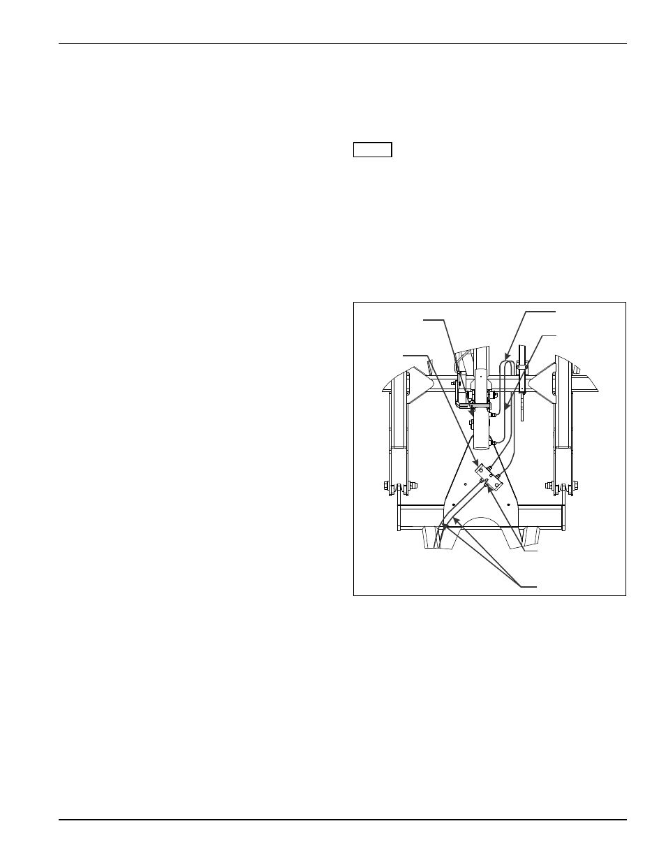 Hydraulic leveler (option), Figure 3-5: check valve placement | Landoll 7431 VT Plus User Manual | Page 33 / 98