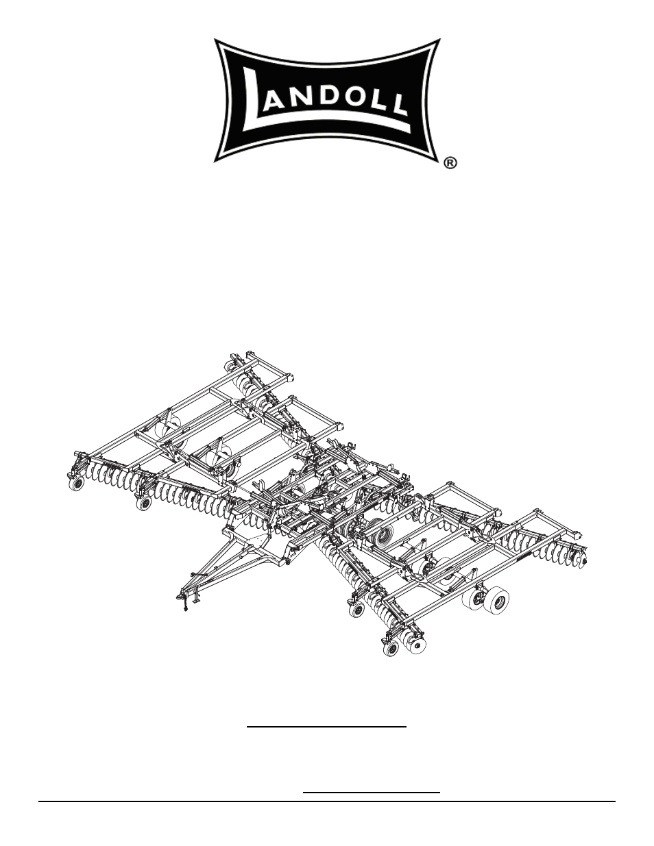 Landoll 6250 Disc PRELIMINARY User Manual | 98 pages