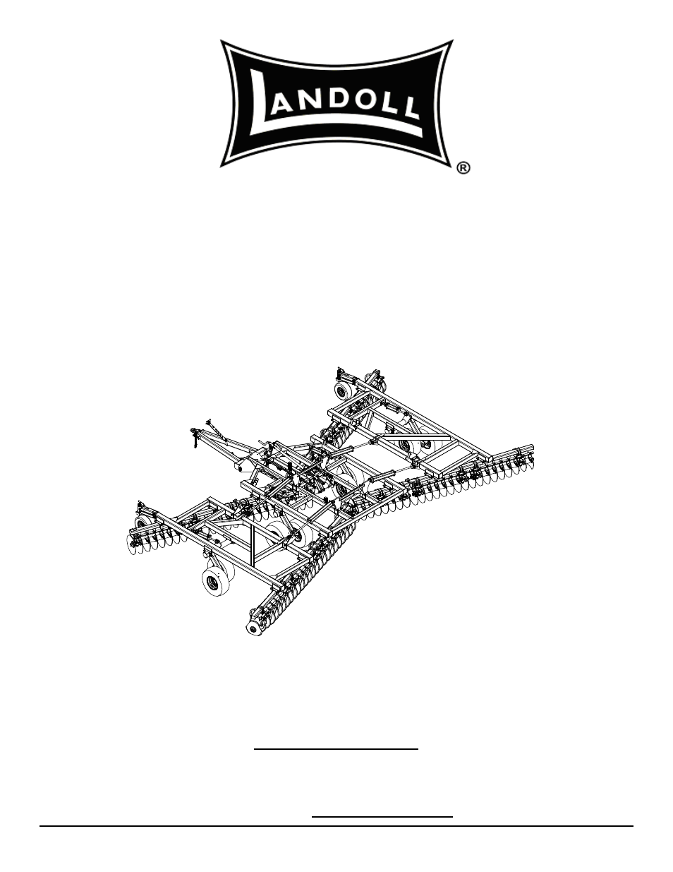 Landoll 6230 Disc User Manual | 96 pages